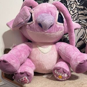 Pink Stitch Angel Plush - Soft Pink Collectible